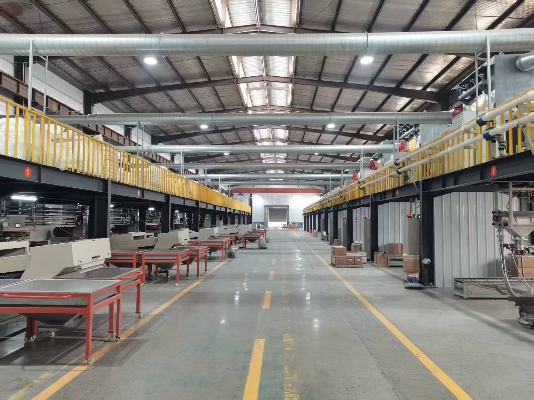 Luoyang production base with new powder coating equipment